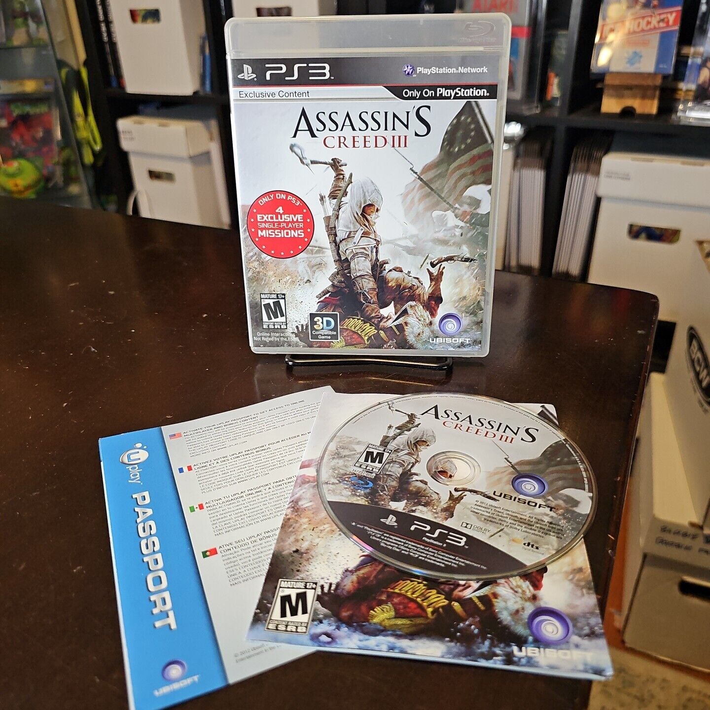 Assassin's Creed III PS3 PlayStation 3 - Complete CIB