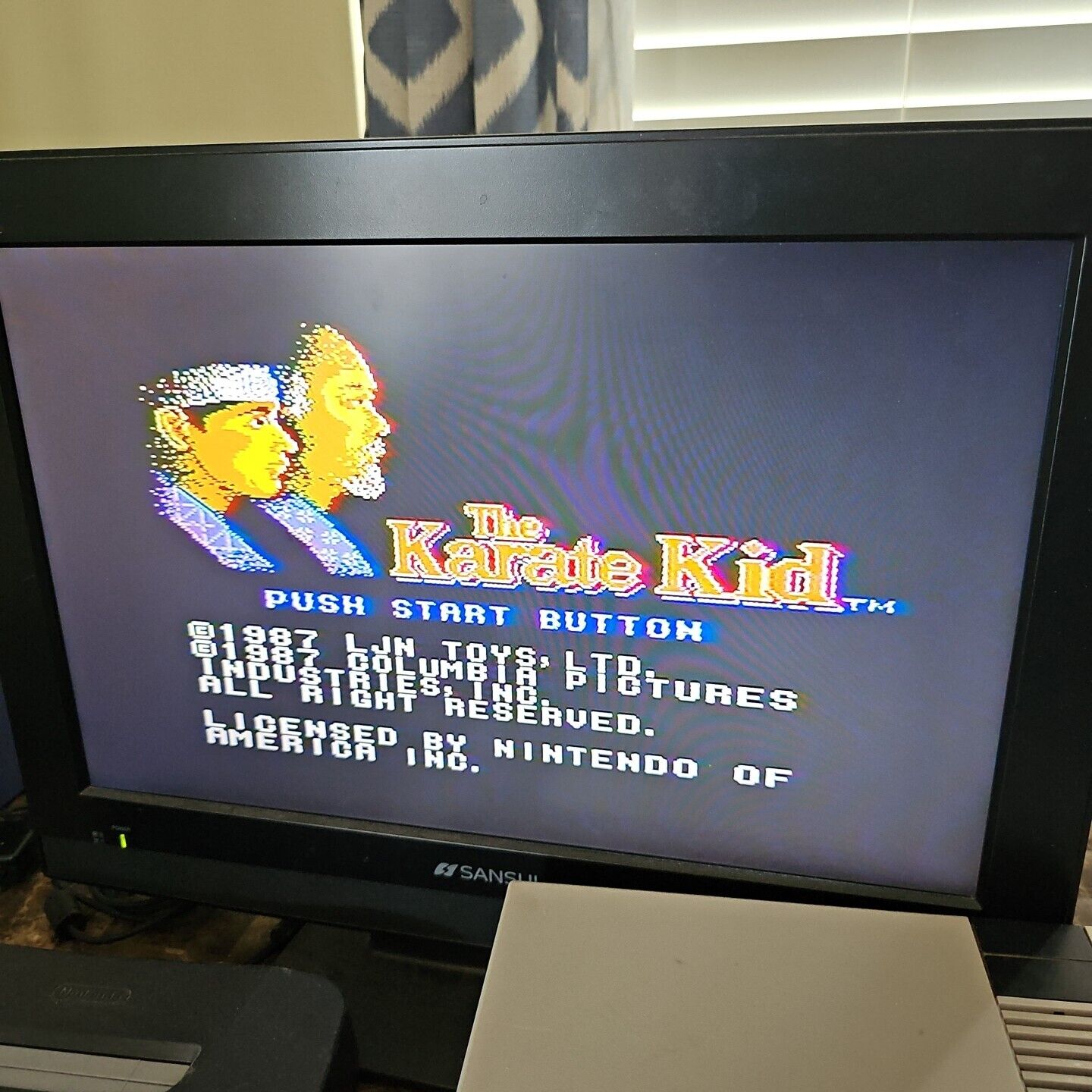 Karate Kid (Nintendo Entertainment System NES, 1987) Authentic Game Cartridge