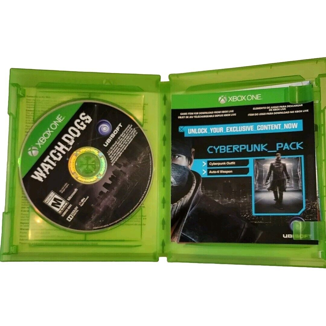 Watch Dogs (Microsoft Xbox One, 2014)- CIB