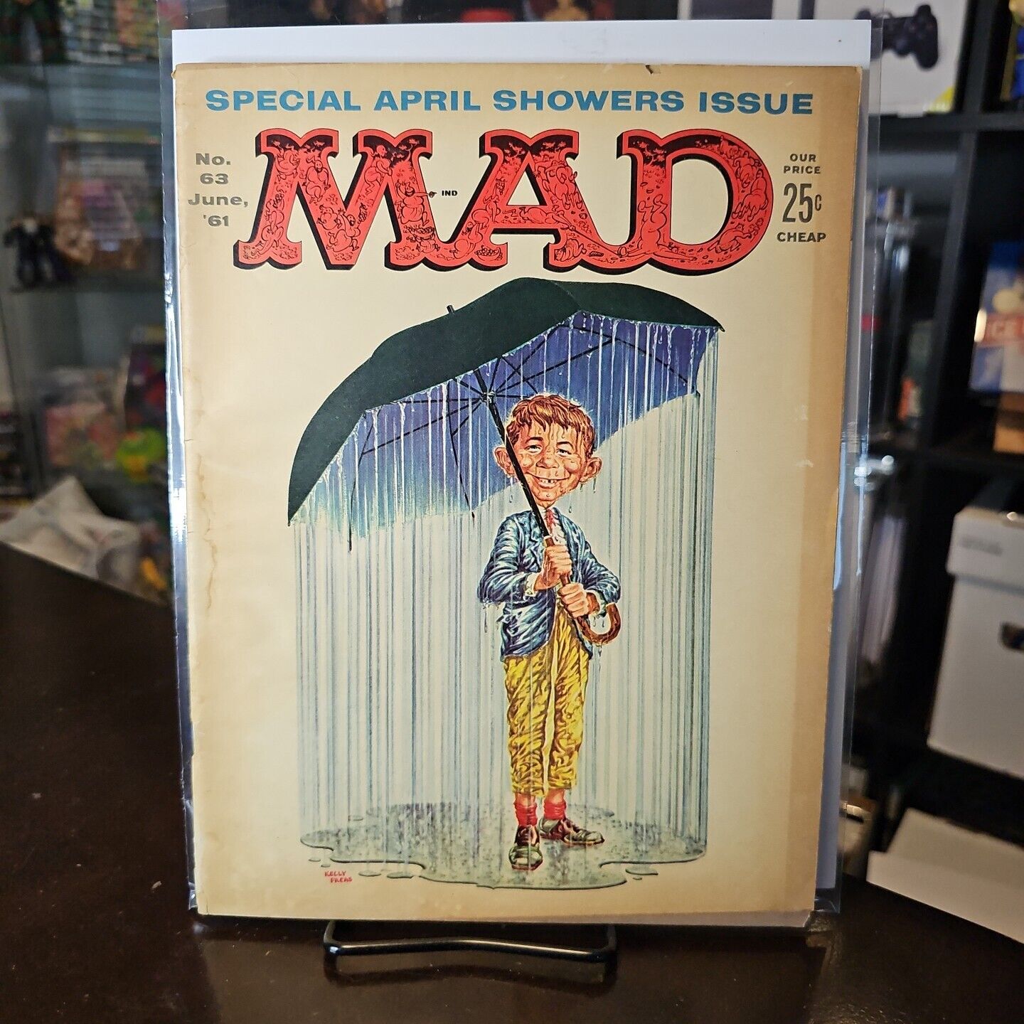 MAD MAGAZINE #63 JUNE 1961, 48 PAGES VG-