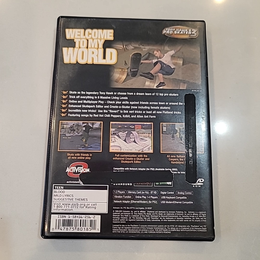 Tony Hawks Pro Skater 3 - PS2 - Playstation 2 
