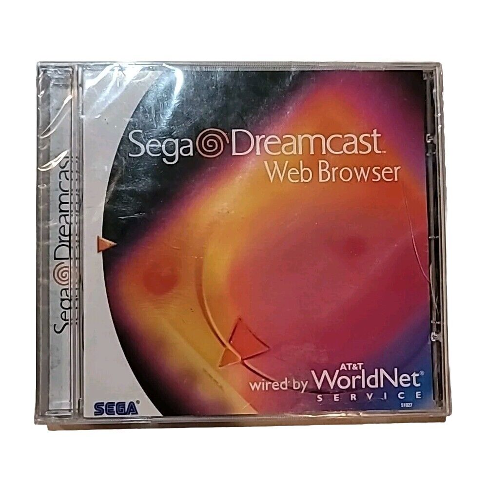 Brand New Sealed Sega Dreamcast Original Web Browser 1.0