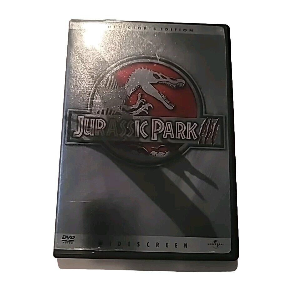 Jurassic Park III (DVD, 2001, Widescreen Collectors Edition) Action & Adventure