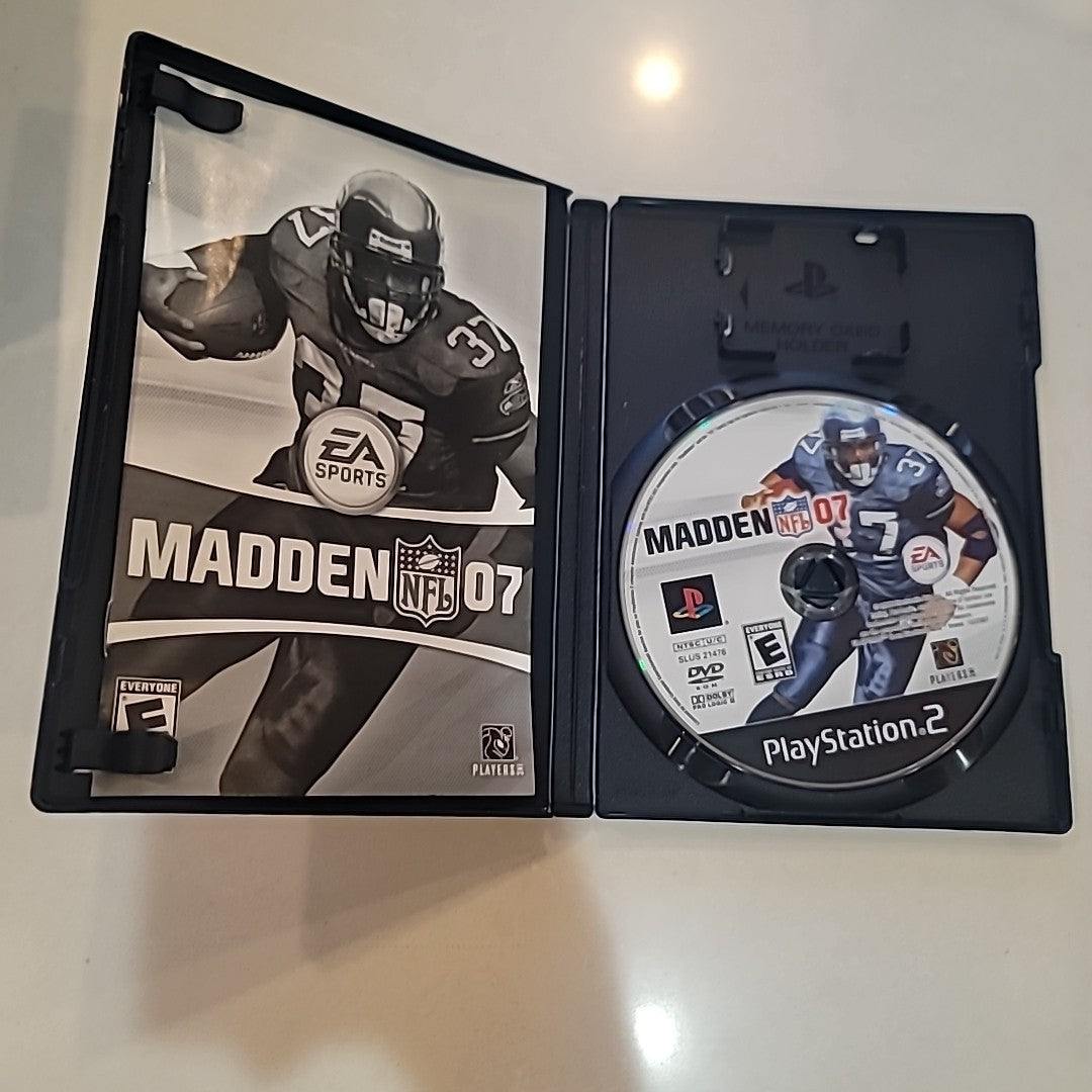 Madden NFL 07 Sony PS2 Playstation 2