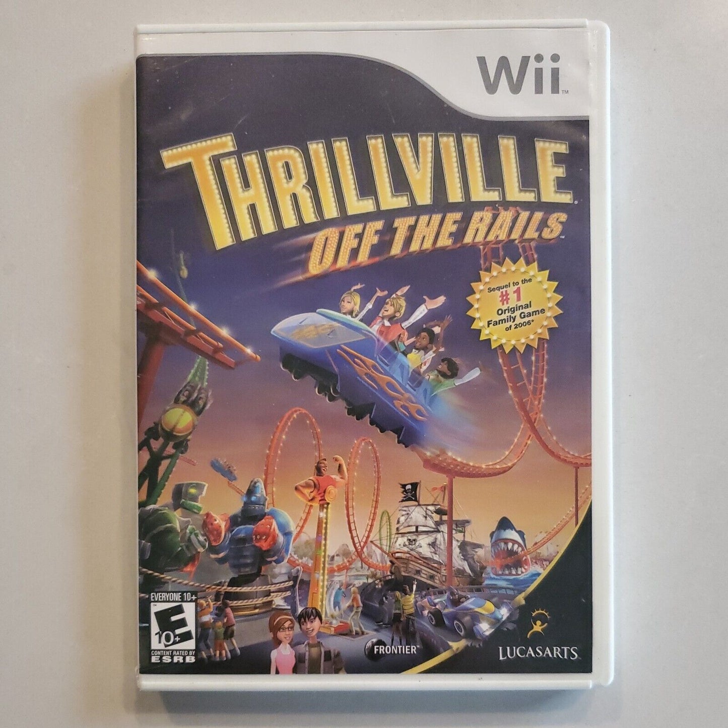 Thrillville: Off the Rails (Nintendo Wii, 2007)