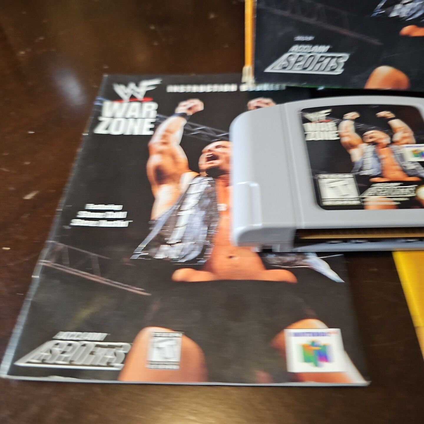 WWF War Zone Nintendo 64 N64 *CIB, COMPLETE*