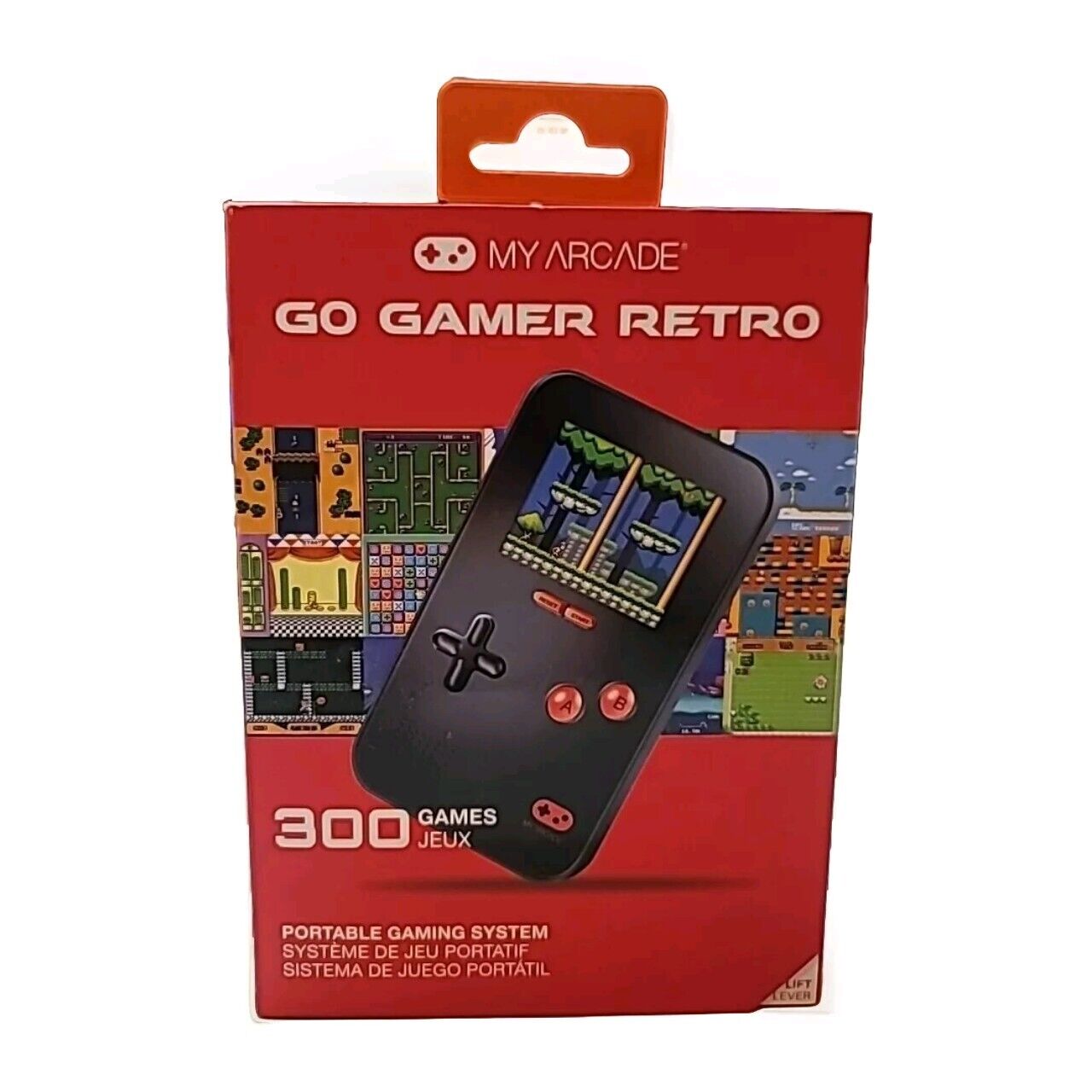 My Arcade Go Gamer Retro Portable Handheld 300 Games Jeux Video Games (NEW)