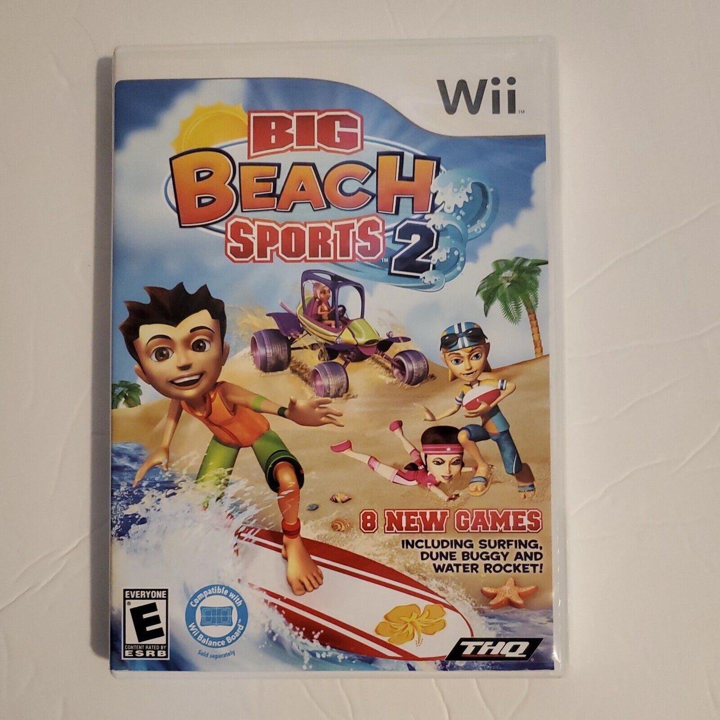 Big Beach Sports 2 (Nintendo Wii, 2010) Complete CIB