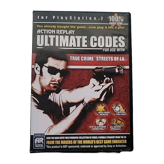 Action Replay Ultimate Codes for True Crime Streets of LA Codes