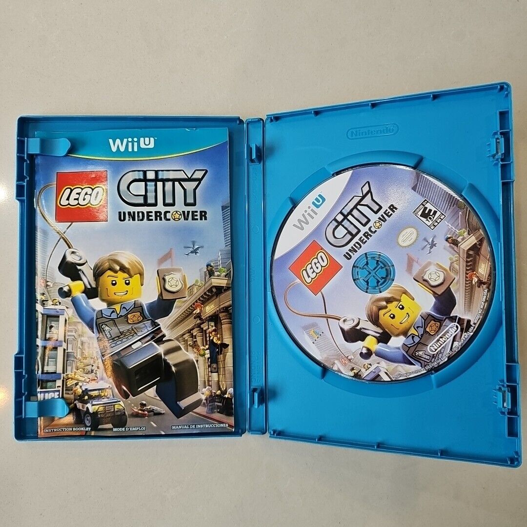 LEGO City Undercover (Nintendo Wii U, 2013) TESTED & WORKS MINT