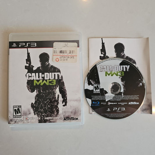 Call of Duty: Modern Warfare 3 Sony PlayStation 3 2011 Complete in Box - Tested