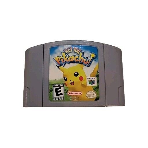 Hey You, Pikachu! (Nintendo 64) Game Cartridge only, Authentic USA