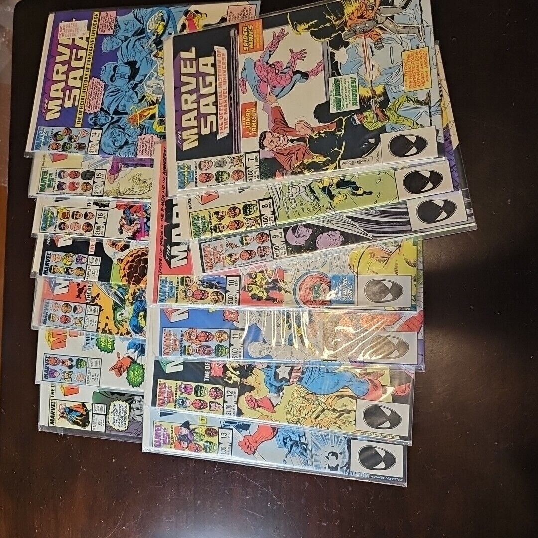 Marvel Saga #1-20 Comics Lot NM X-Men 1987