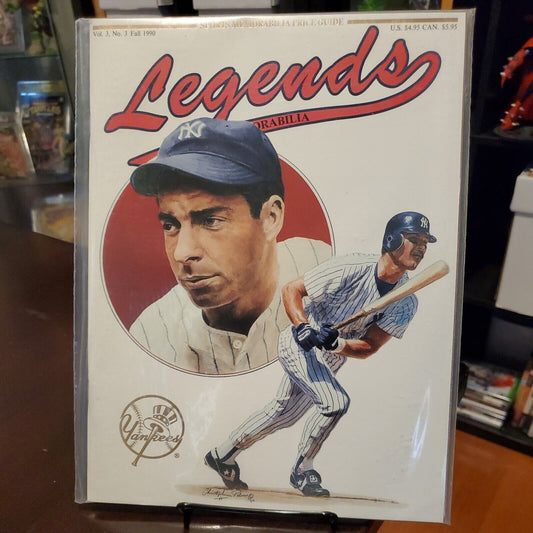 Fall 1990 Volume 3 No 3 Sports Memorabilia Price Guide Legends