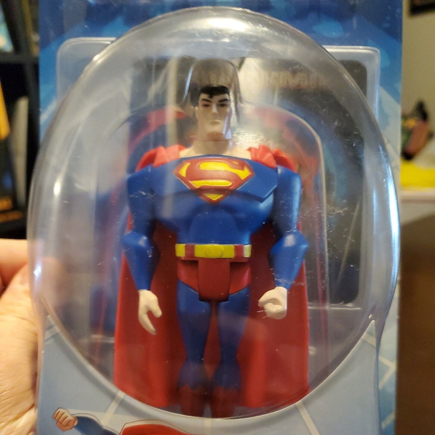 SUPERMAN BLUE SUIT Justice League SEALED Mattel Figure DC