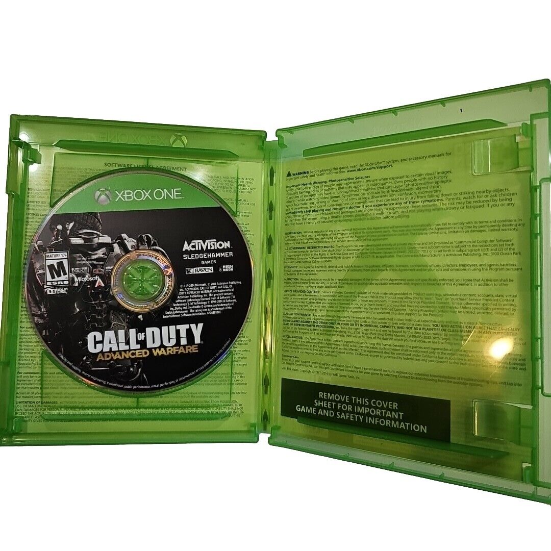 Call of Duty Advanced Warfare - Day Zero Edition (Xbox One, 2014)