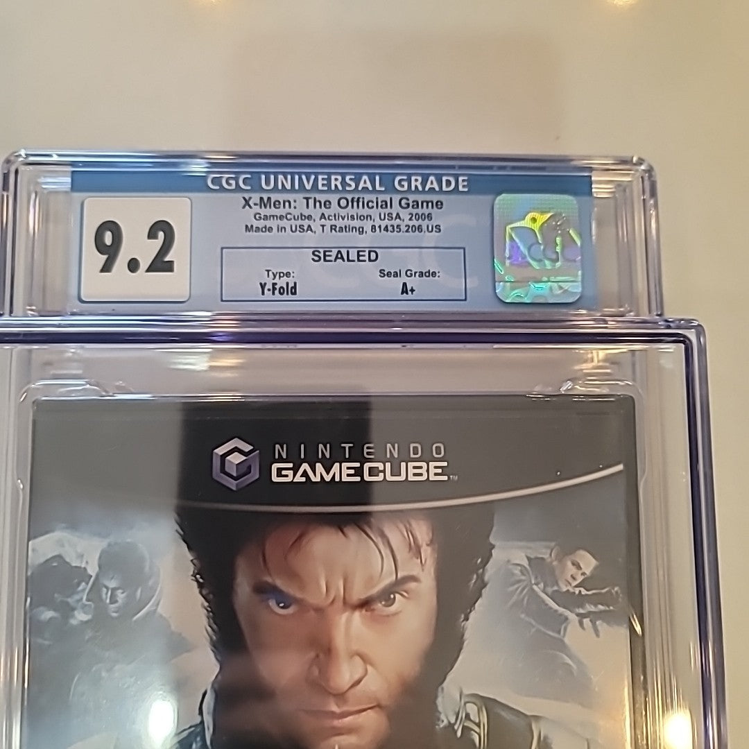 X-Men: The Official Game - Nintendo GameCube - New Sealed CGC 9.2 A+ Graded