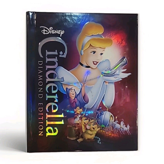 DISNEY CINDERELLA DIAMOND EDITION BLU-RAY + DVD "DIGIBOOK"