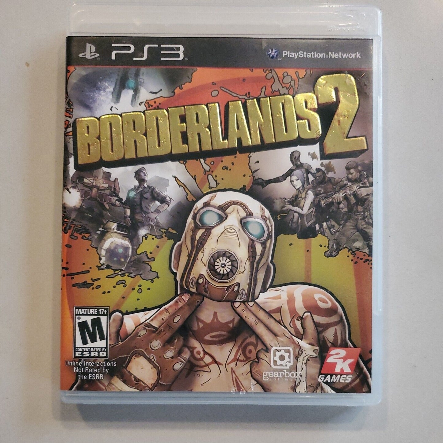 Borderlands 2 (Sony PlayStation 3, 2012) with Manual CIB Complete