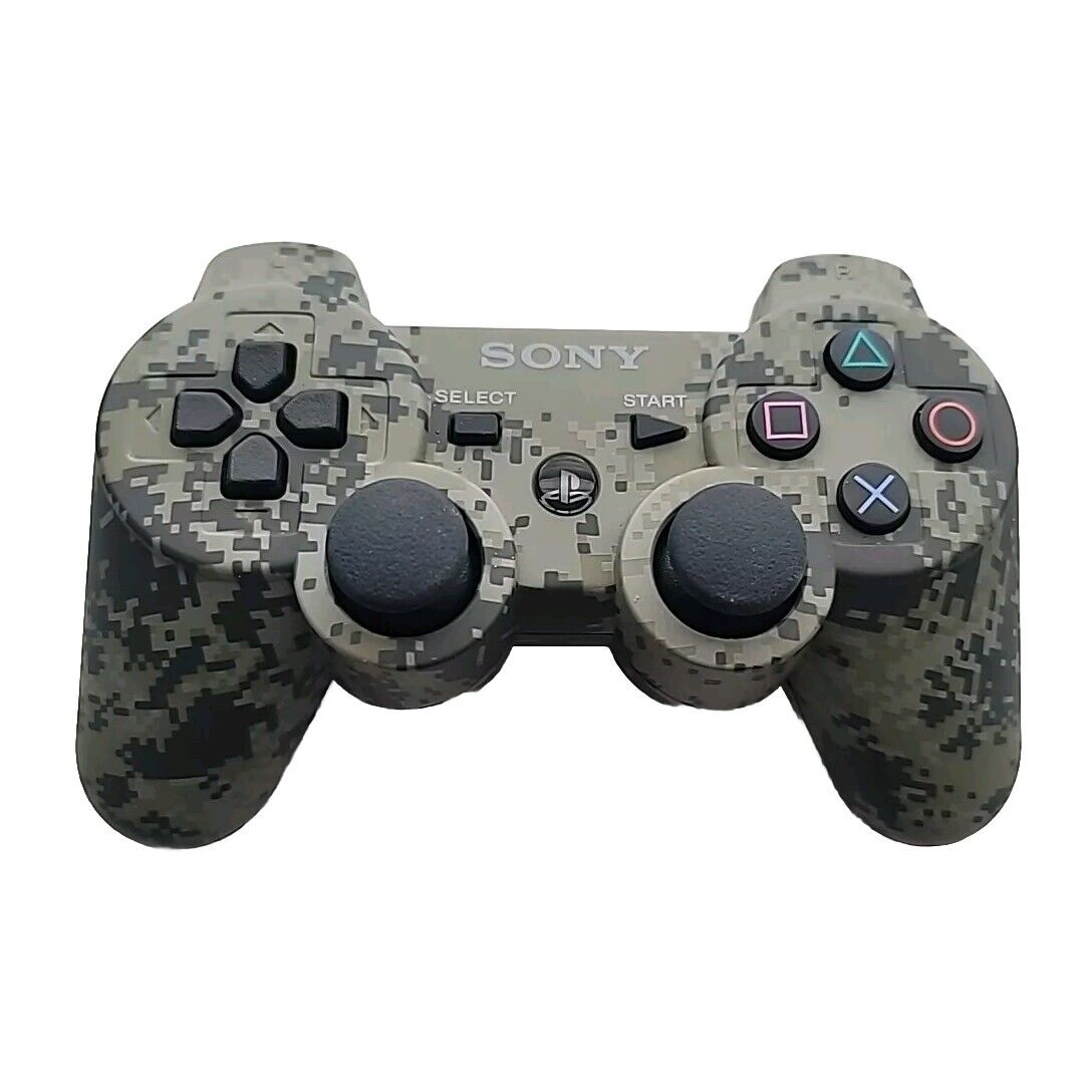 Sony PlayStation 3 PS3 Sixaxis DualShock 3 Wireless Controller Urban Camo OEM