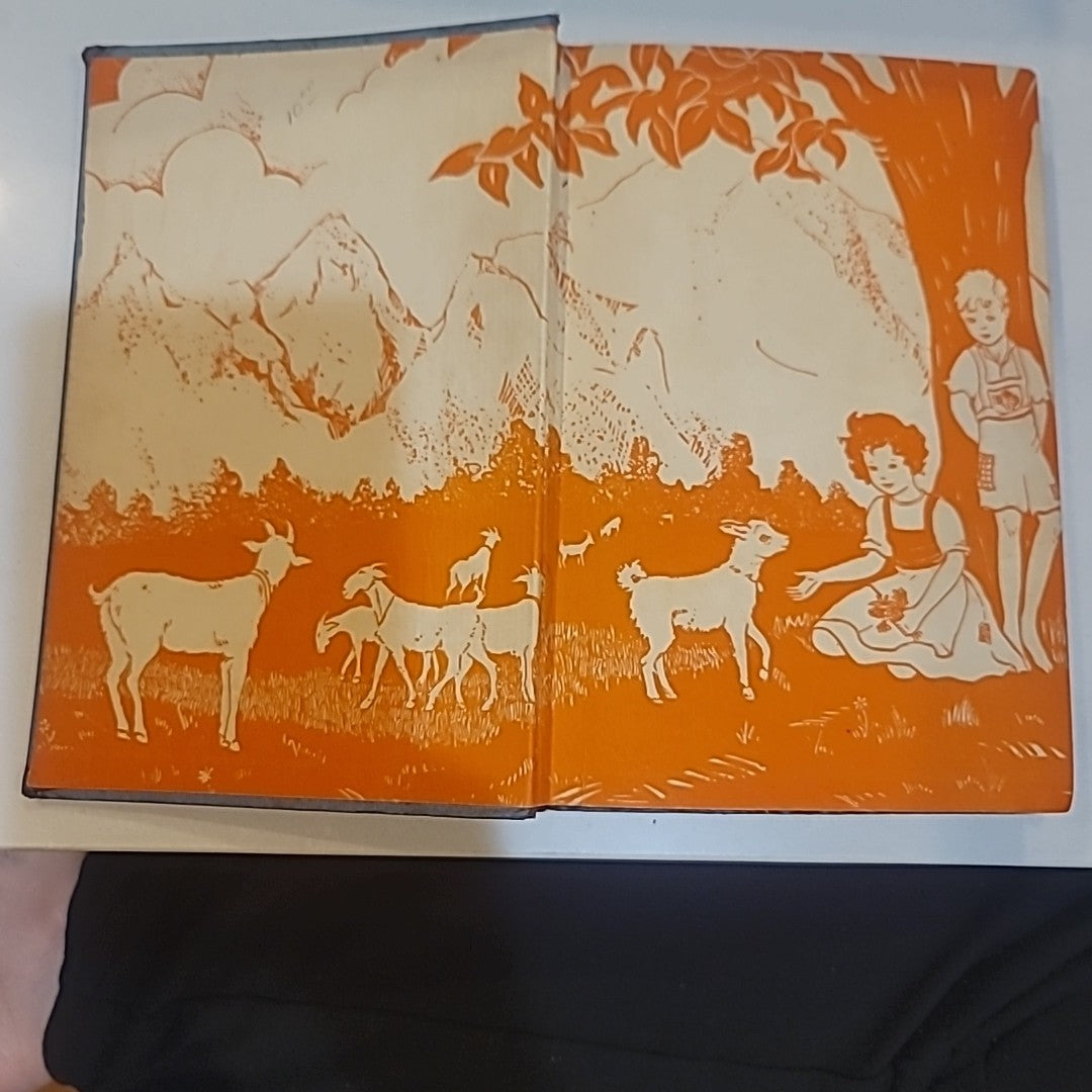 Heidi by Johanna Spyri 1925 Edition HC Book