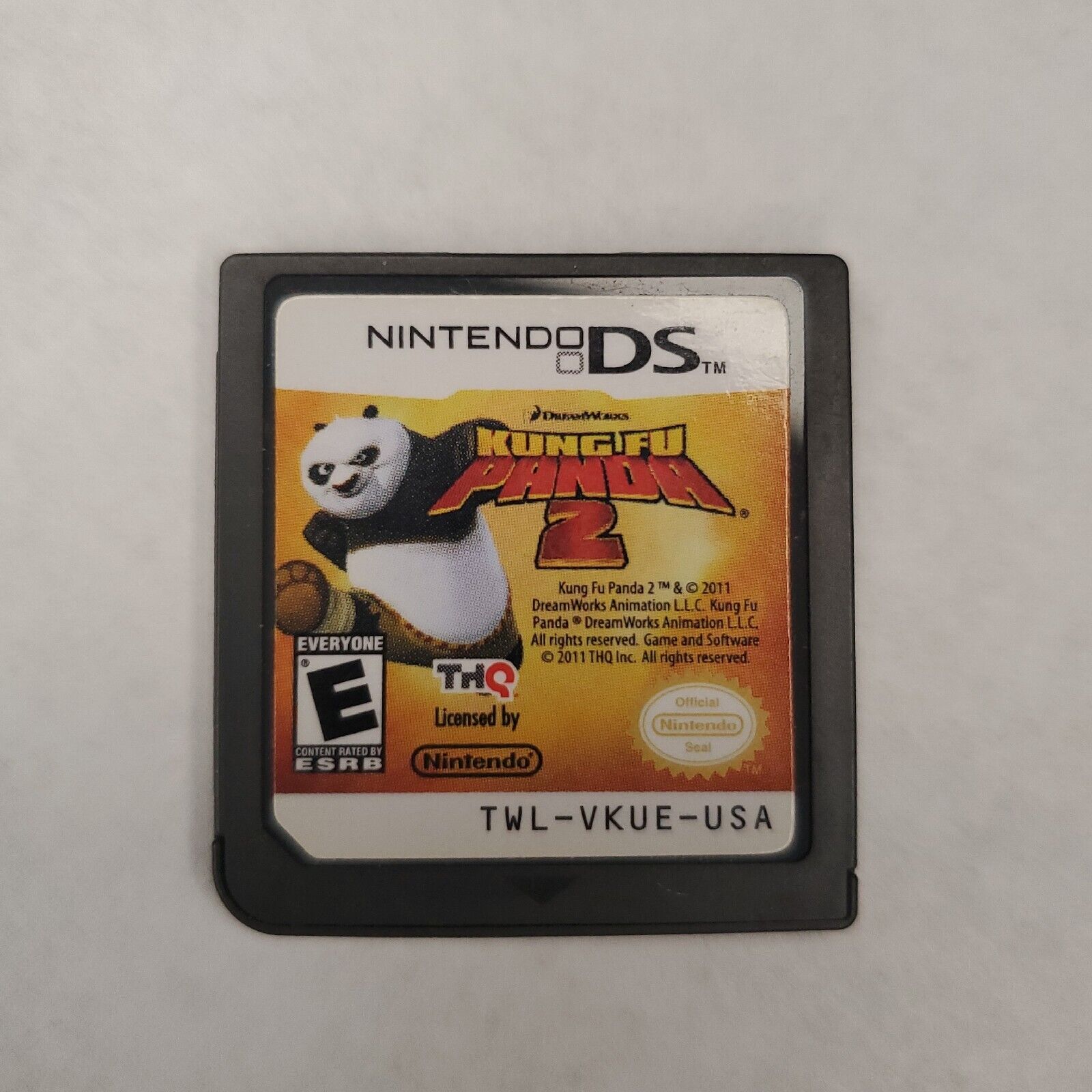 Nintendo DS King Fu Panda 2 Cartridge Only. Tested - Works. NDS DreamWorks Game