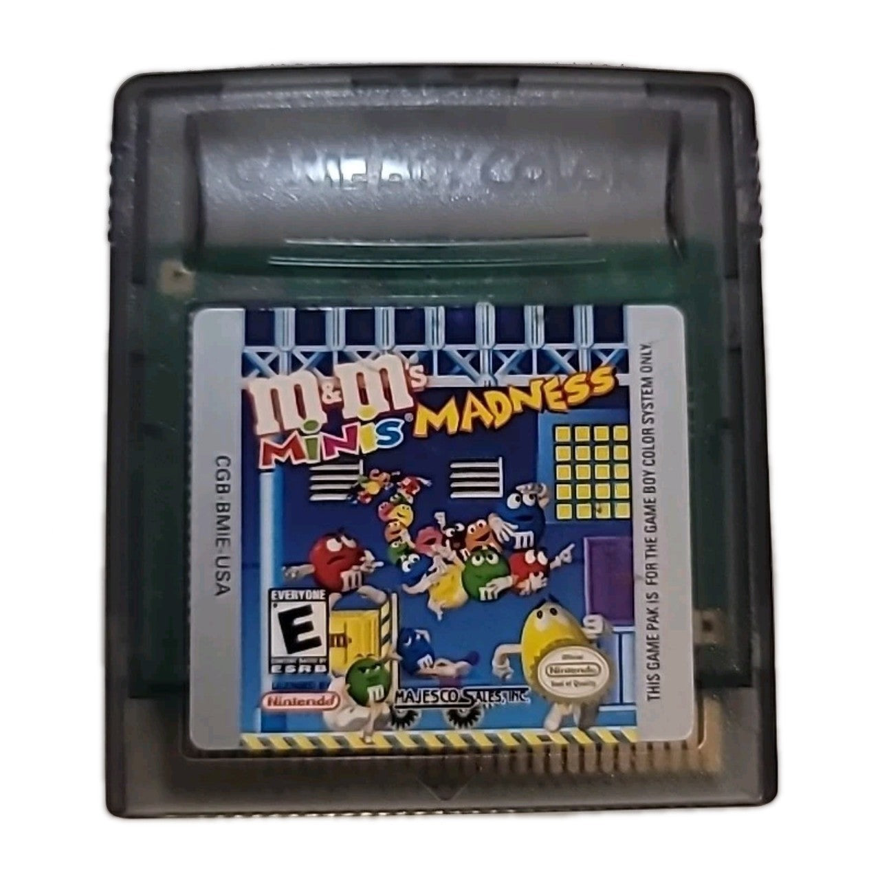 M&M's Mini Madness (Nintendo Game Boy Color, 2000) Authentic, Cart Only, Tested