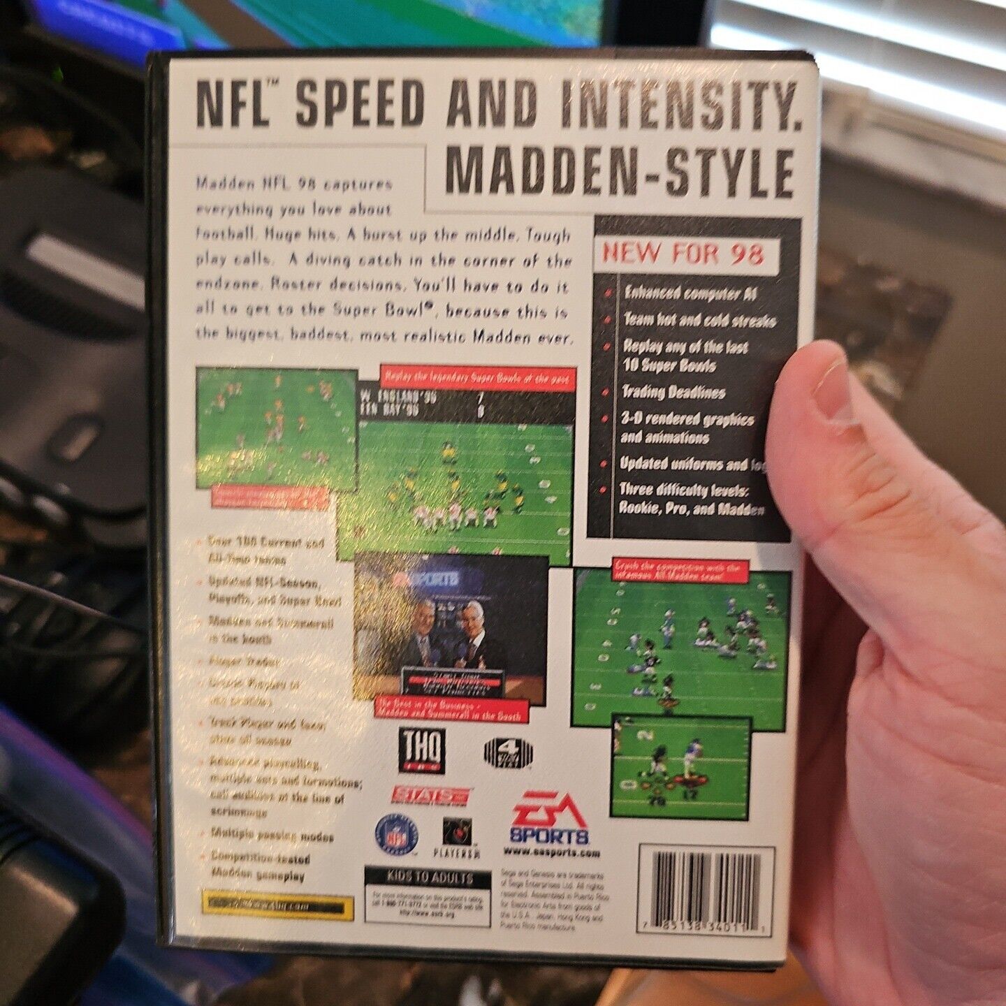 Madden NFL 98 - Sega Genesis - CIB | TESTED | AUTHENTIC