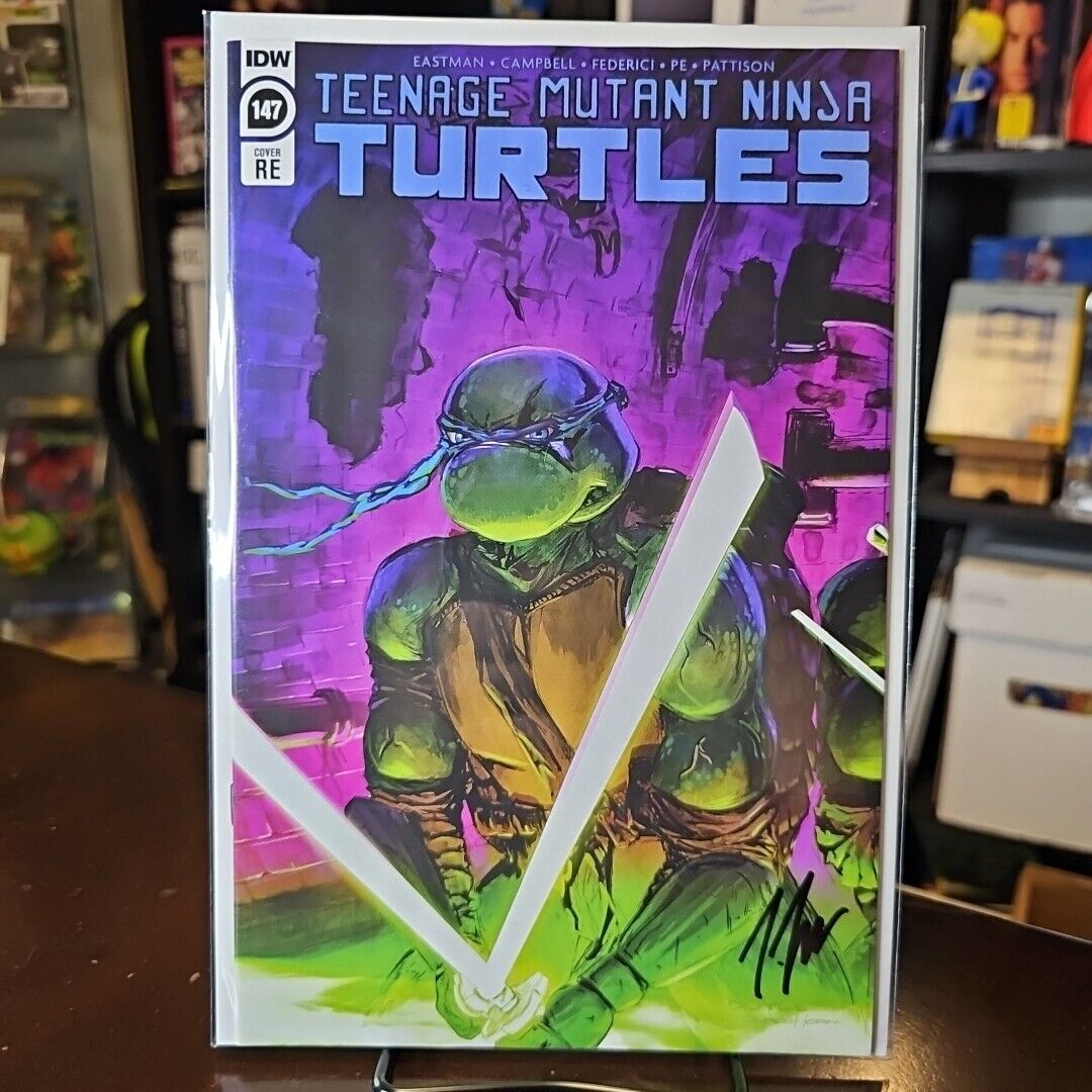 TMNT TEENAGE MUTANT NINJA TURTLES 147 NM Joe Doyle Greg Horn VARIANT