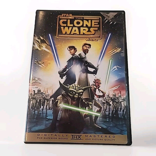 Star Wars The Clone Wars Movie Digitally Mastered THX (No Inserts)