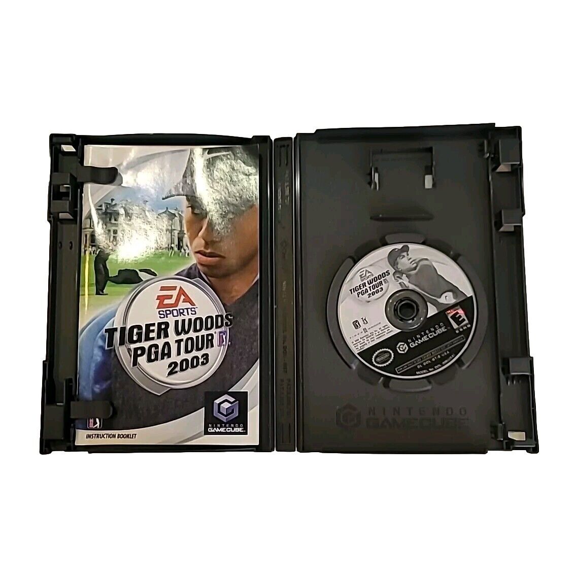 TIGER WOODS PGA TOUR 2003 game complete w/ manual NINTENDO GAMECUBE