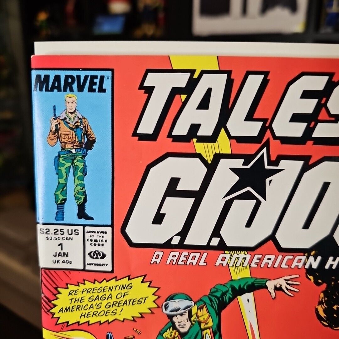 Tales of G.I. Joe #1 A Real American Hero 1988 Marvel Comics 1st App Snake Eyes