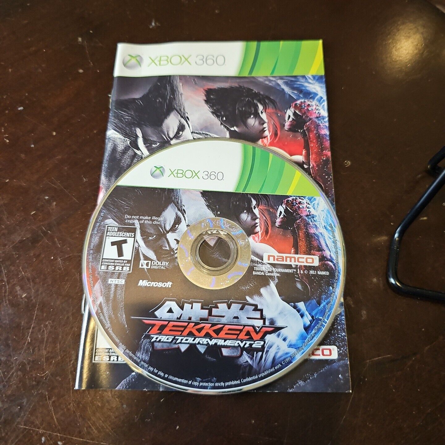 Tekken Tag Tournament 2 Xbox 360 Tested Works Great! CIB 