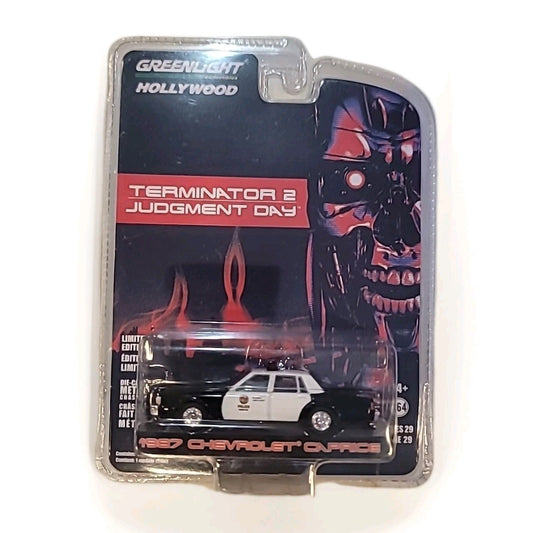 2022 GREENLIGHT HOLLYWOOD 29 TERMINATOR 2: JUDGEMENT DAY 1987 CHEVROLET CAPRICE