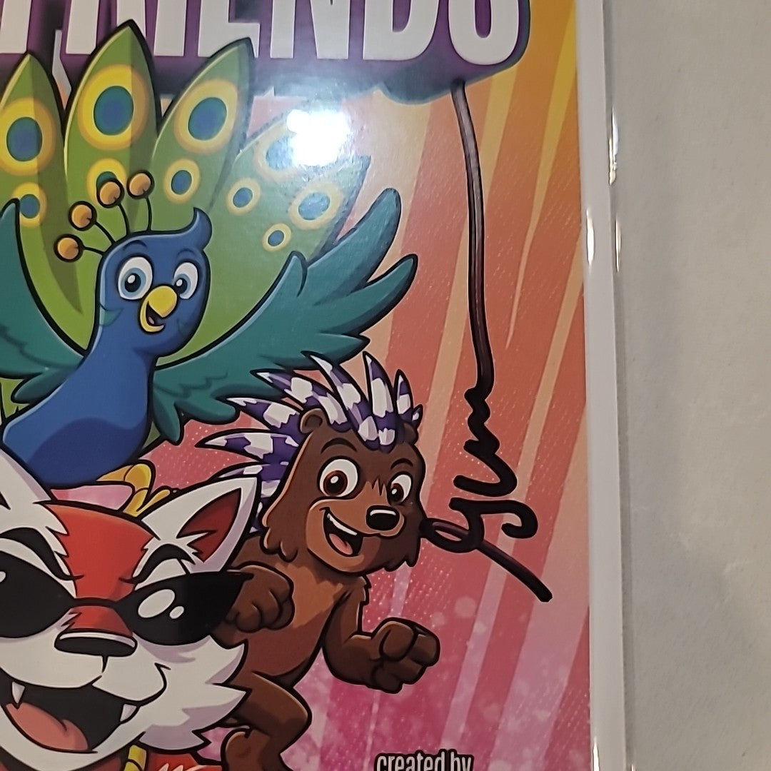 SIGNED! 2025 NYCC Veefriends exclusive Comic And Stickers Walmart NY Comic Con 
