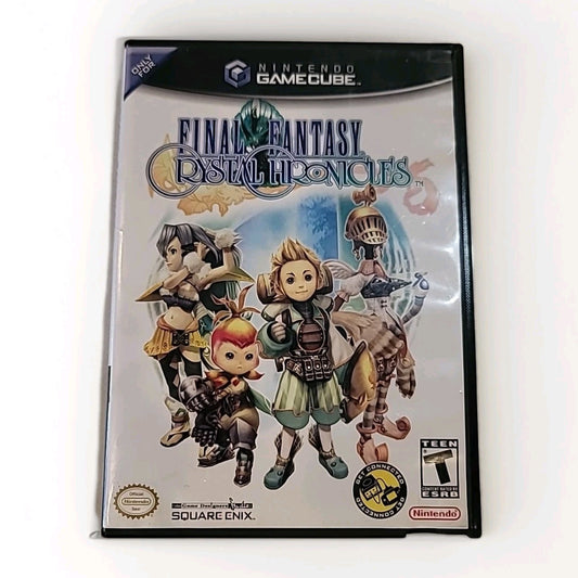 Final Fantasy: Crystal Chronicles (Nintendo GameCube, 2004)  With Manual