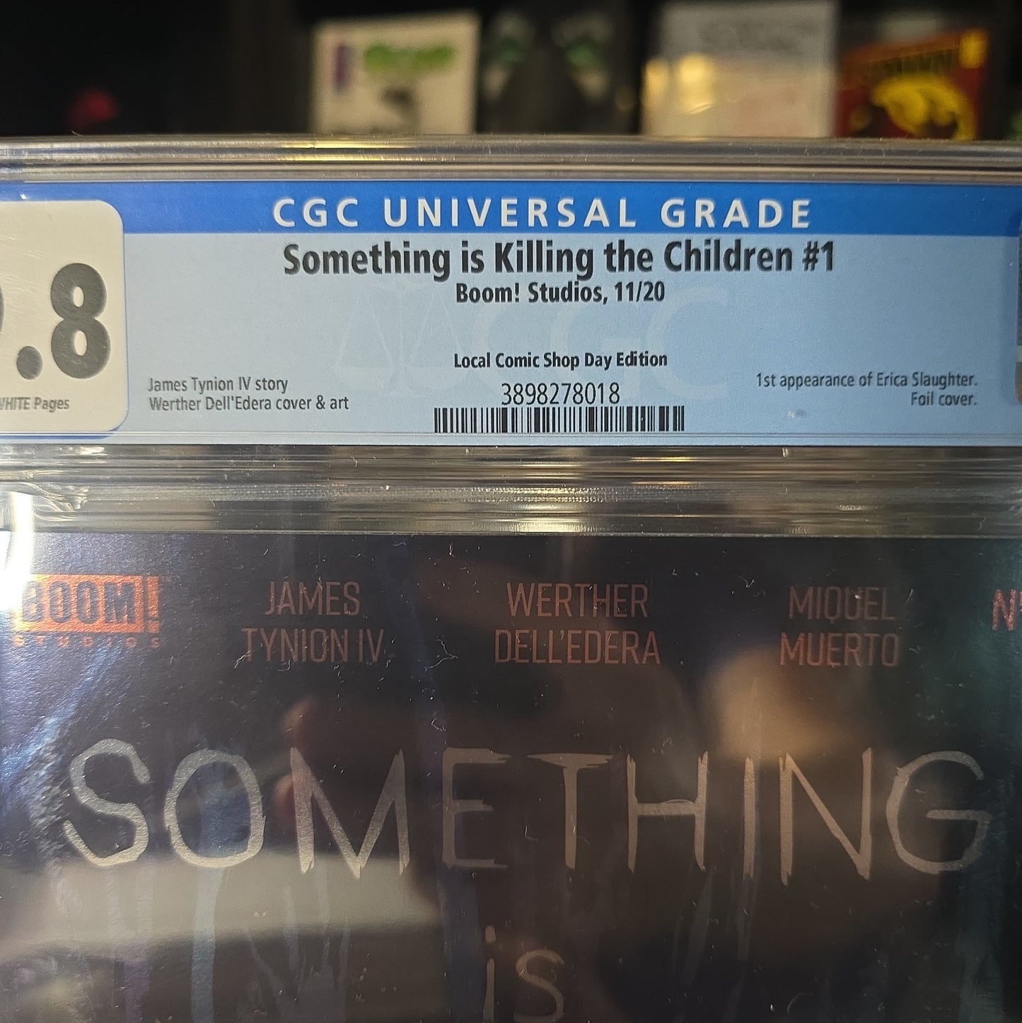 Something Is Killing The Children 1 cgc 9.8 LCSD Foil Edition Boom! Tynion SIKTC
