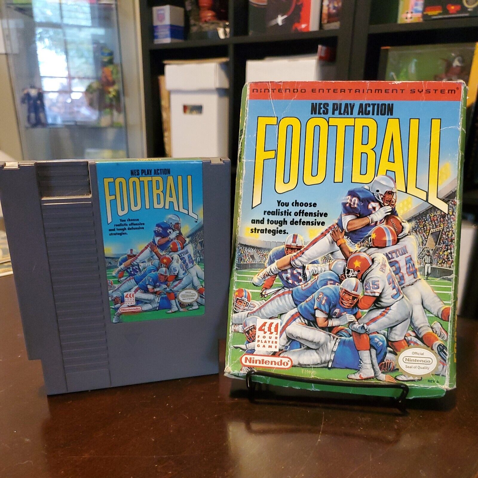 NES Play Action Football Nintendo NES With Original Box!