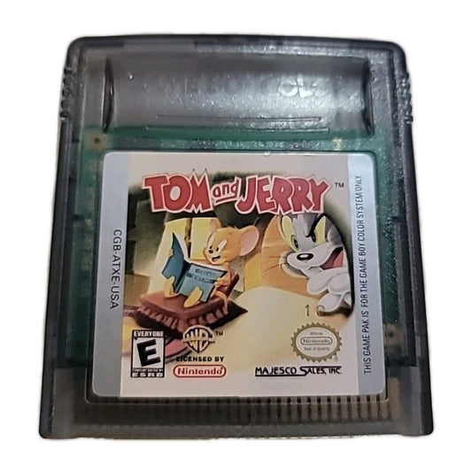 Tom and Jerry (Nintendo Game Boy Color GBC) Original Game Tested 