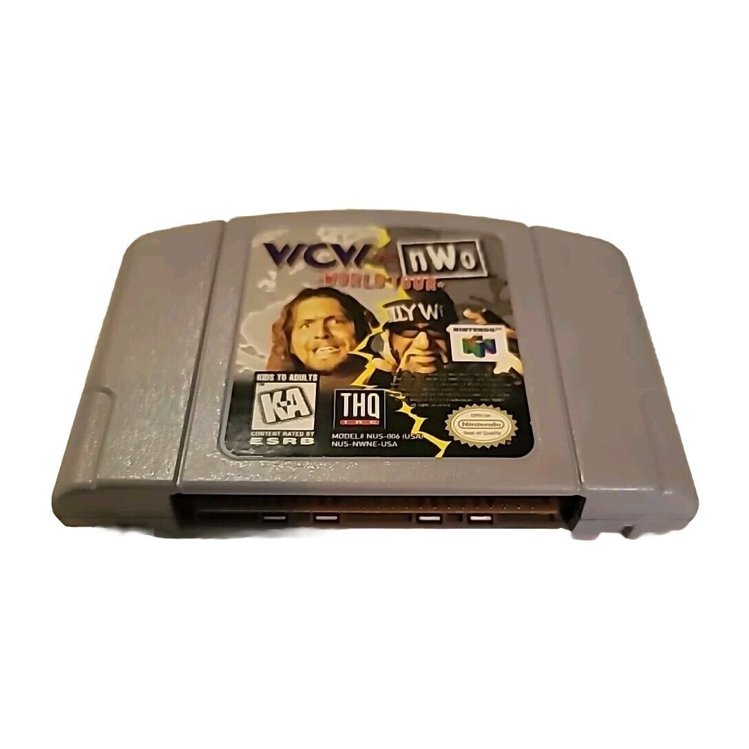 Wcw VS NWO World Tour (Nintendo 64 N64) Cart Only Tested