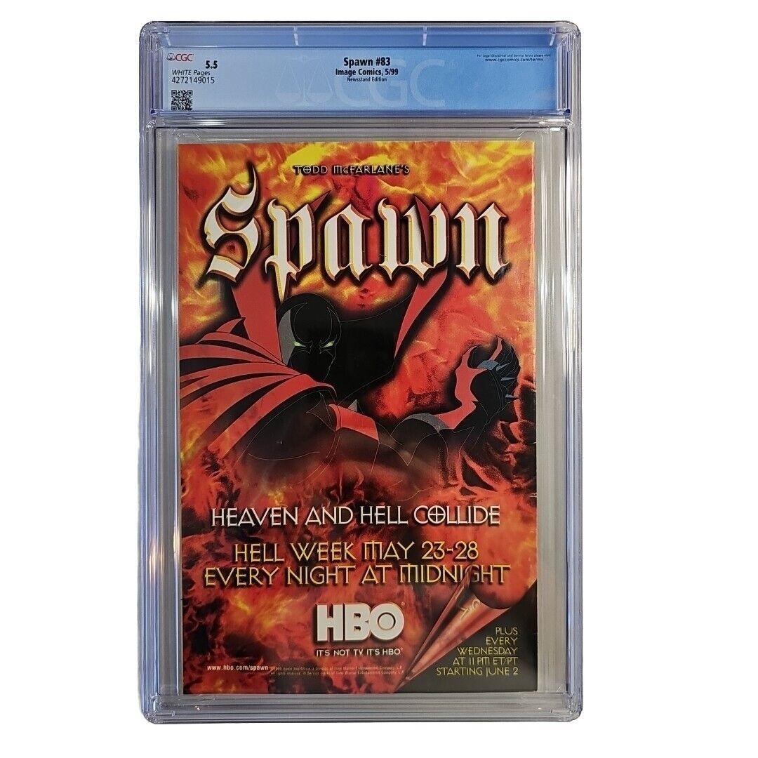 Spawn #83 Newsstand CGC 5.5 McFarlane