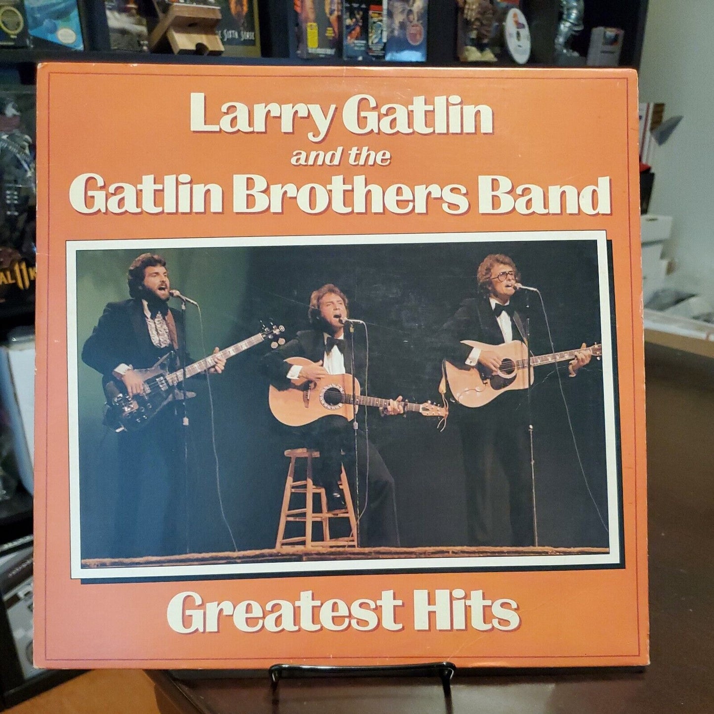 Larry and the Gatlin Brothers Band Greatest Hits 1980 12" LP Vinyl Album VG+/VG+