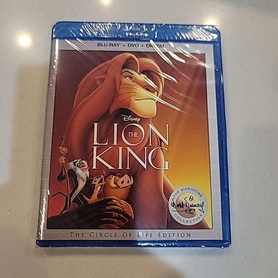 The Lion King (Blu-ray/DVD, Circle of Life Edition Disc + Digital Copy) SEALED!