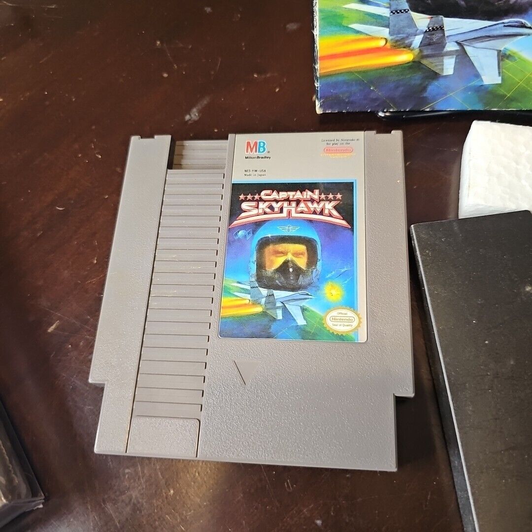 Captain Skyhawk NES Nintendo Complete No Manual Good Condition!