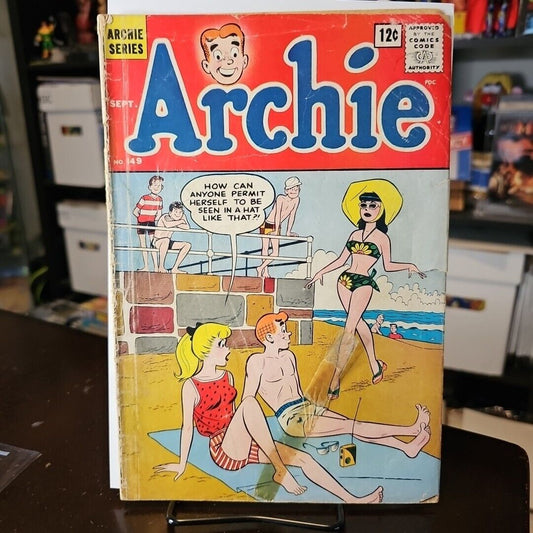 ARCHIE #149 1964 ARCHIE COMICS SILVER AGE COMIC BOOK Reader Copy