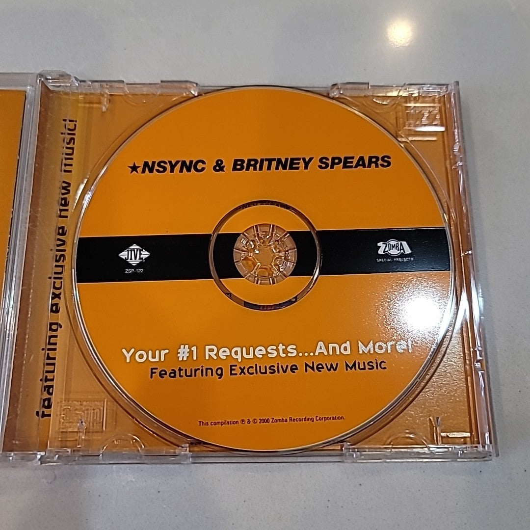 Nsync - Britney Spears - Your #1 Requests..and More! Pop Music CD (2000)