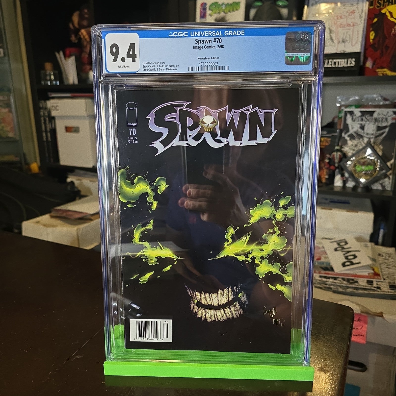 Spawn #70N CGC 9.4 1998 NEWSSTAND 