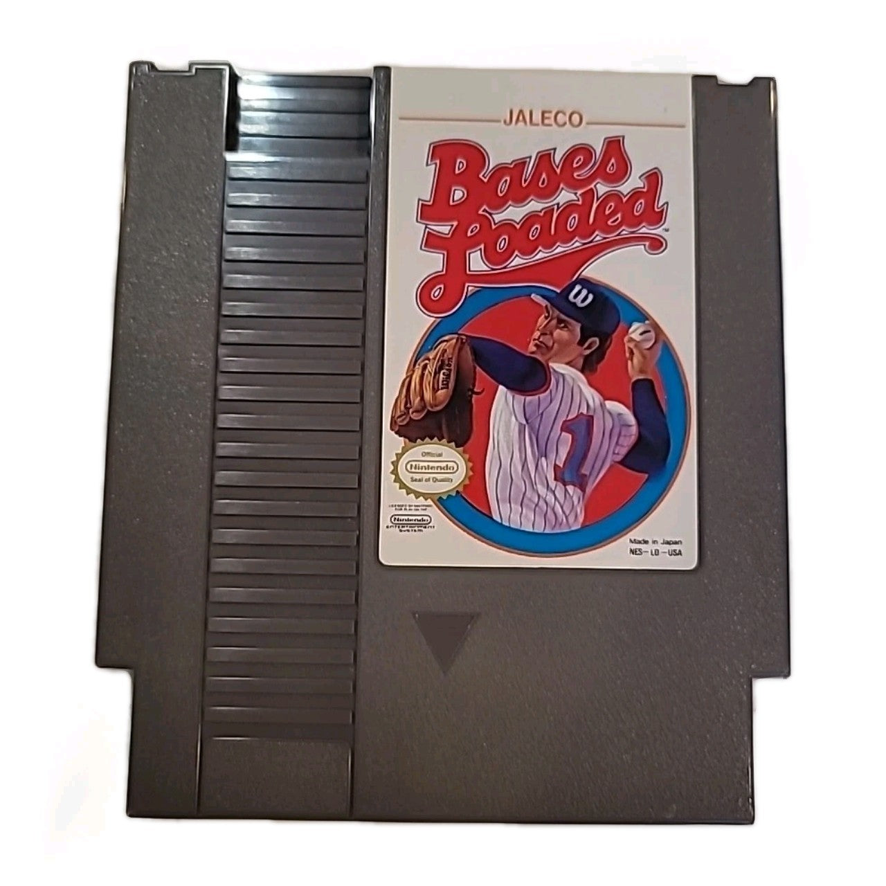 Bases Loaded (NES, 1988) Cleaned Tested Working Authentic Nintendo Jaleco