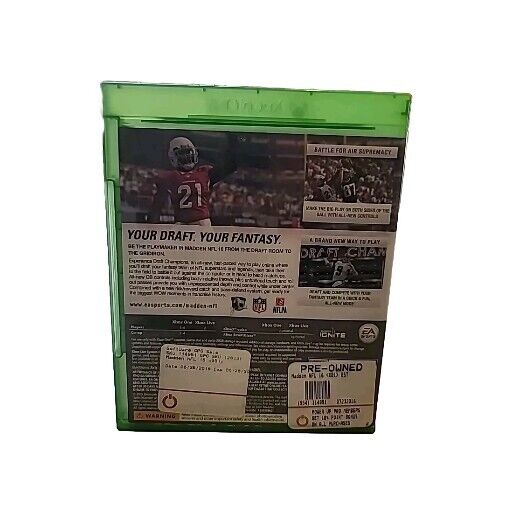 Madden NFL 16  No Manual (Microsoft Xbox One) 