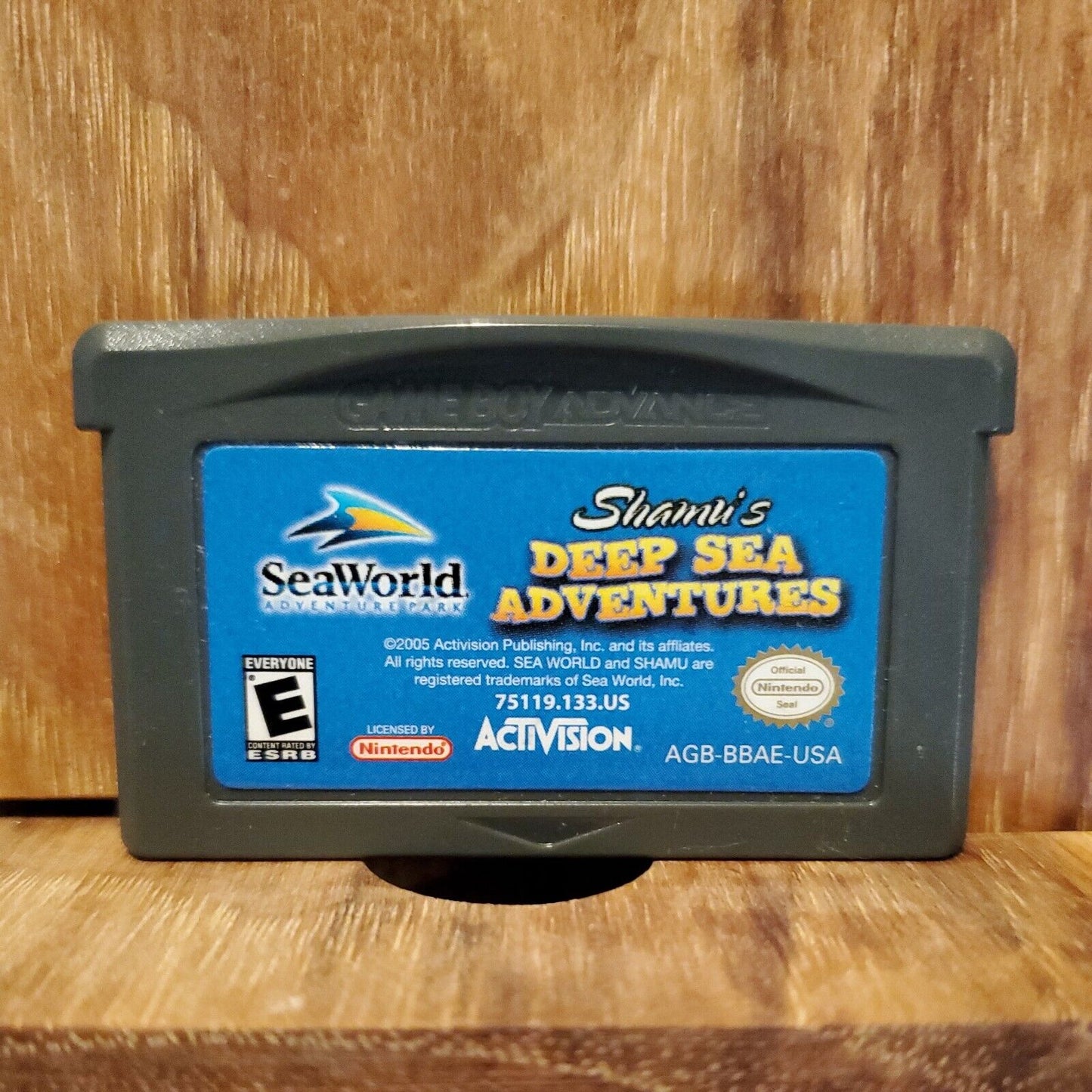 SEA WORLD: SHAMU'S DEEP SEA ADVENTURES NINTENDO GAMEBOY ADVANCE SP GBA Cart Only